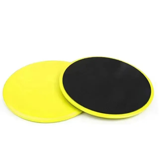 2Pcs Yoga Sliding Sliding Discs, Fitness Foot Sliding Pads, Workout Equipment For Abdominal Core Training, Body Shaping