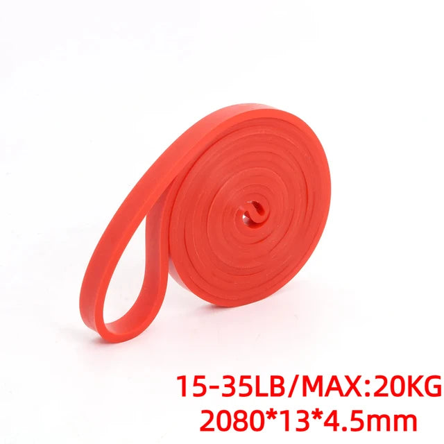 Workout Pilates Latex Resistance Band Exercise Elastic For Sport Strength Pull Up Assist Heavy Duty Fitness Equipment Tough Pull