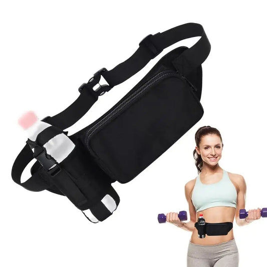 Man/Woman Marathon Trail Running Waist Pack For Phone Water Bottle Sports Fanny Pack Fitness DualPocket Running Belt Waist Bag