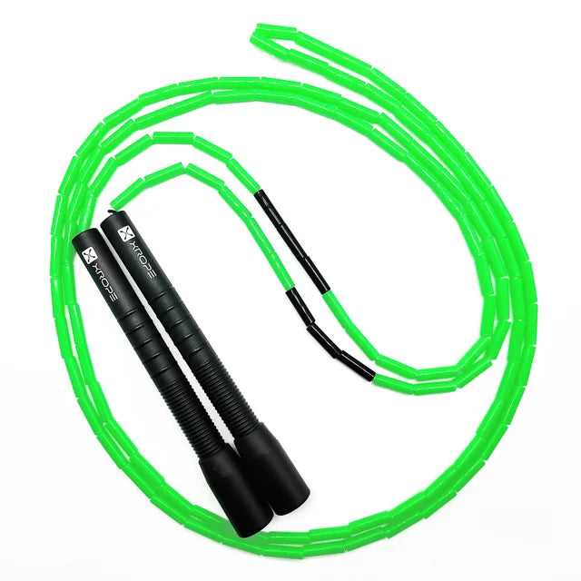 NEVERTOOLATE long short handle hard soft ABS PE PVC BEADS  BEADED ROPE FREESTYLE  JUMP SKIPPING ROPE  FITNESS MAMBA RELEASE