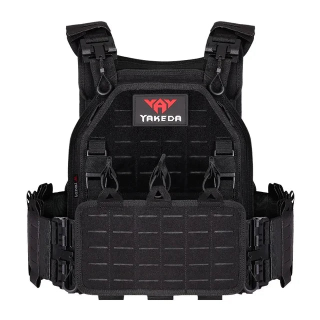 YAKEDA Outdoor Nylon Light Weight JPC OCP Molle Chaleco Tactico Plate Carrier Tactical Vest Ranger Green